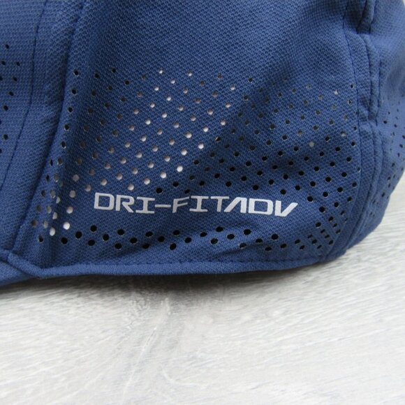Nike Dri-Fit ADV Club Structured Swoosh Blue Hat Cap Size L/XL NEW - Picture 6 of 13